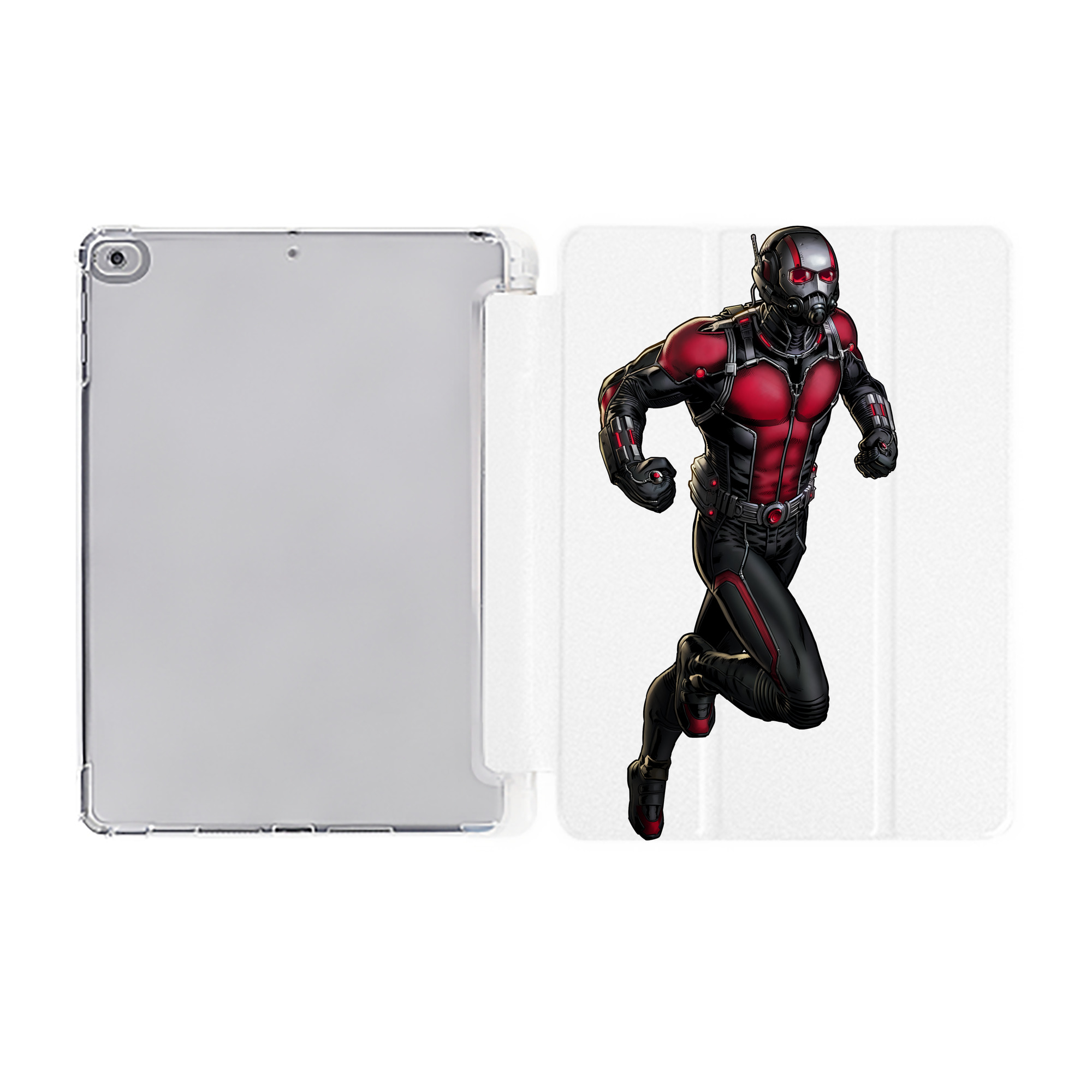 （画像用） アベンジャーズ The Avengers IPad ケース ペン収納付き 三つ折りスタンド PUレザー×シリコン 対応機種9.5/10.5/10.9インチ